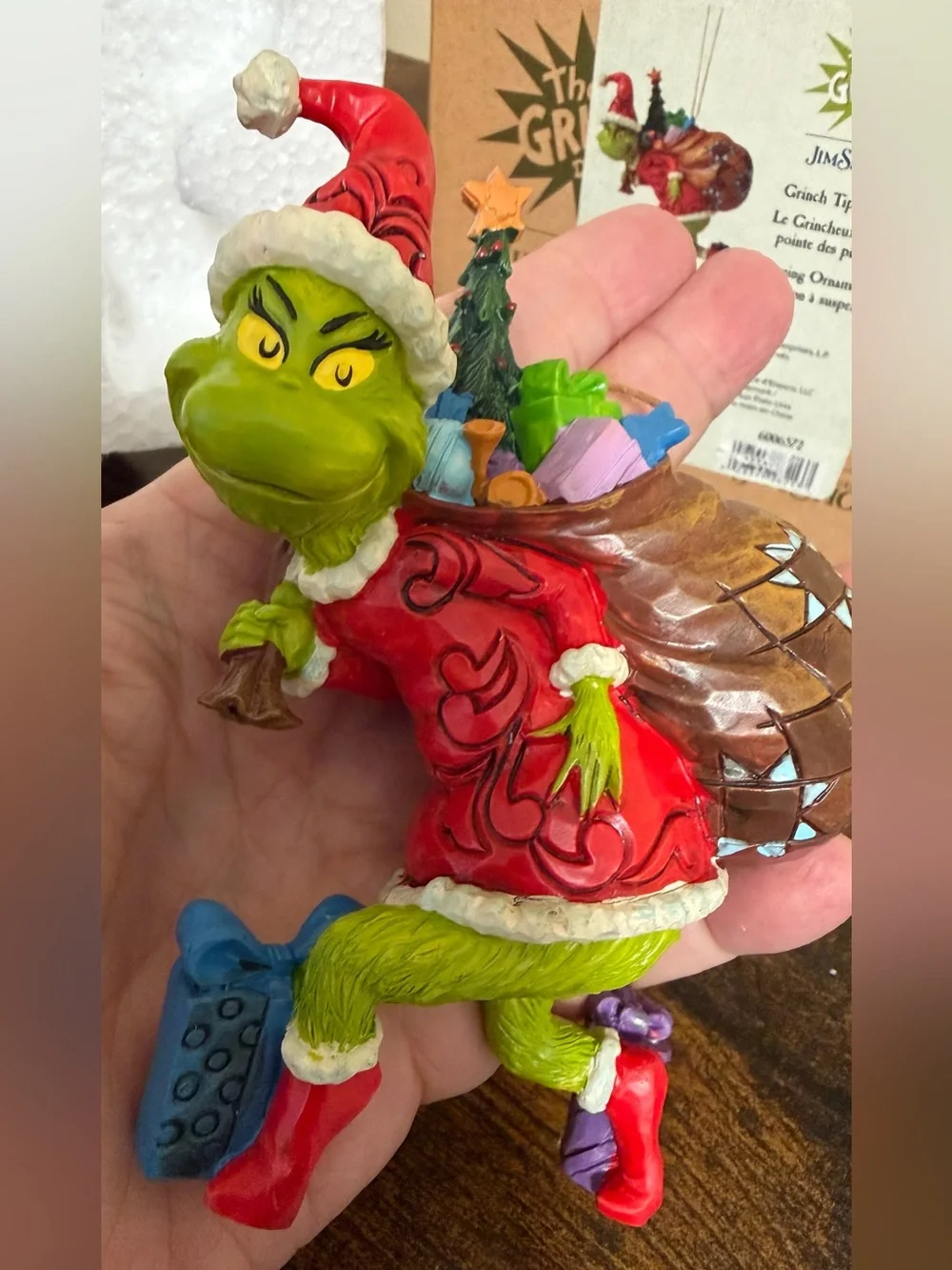 The Grinch Ornament By Jim Shore